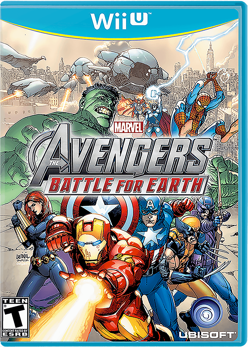 Marvel Avengers: Battle For Earth box art for Wii U